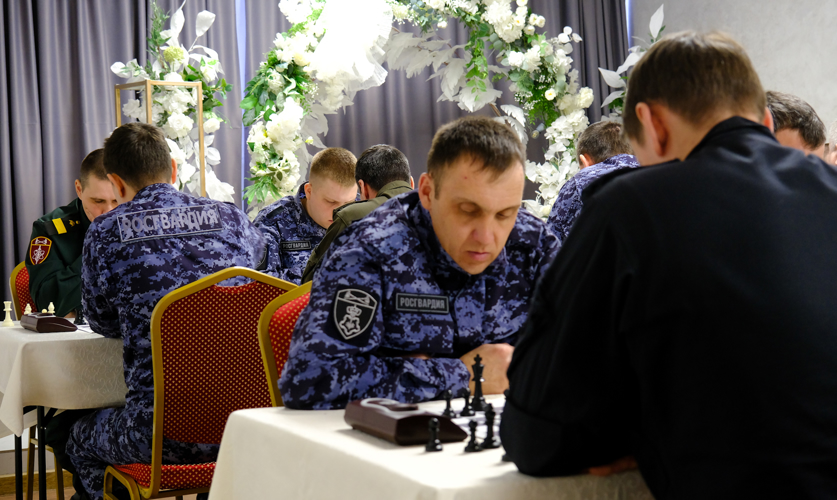 В Йошкар-Оле завершился чемпионат Приволжского ордена Жукова округа войск национальной гвардии Российской Федерации по шахматам