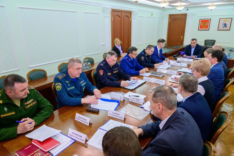 В Йошкар-Оле начальник территориального управления Росгвардии принял участие в заседании Антитеррористической комиссии 