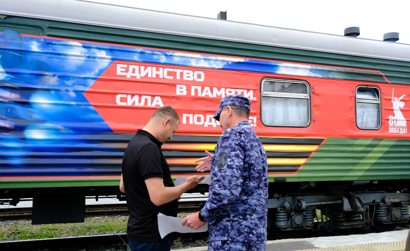Росгвардейцы рассказали жителям Марий Эл о службе в войсках правопорядка