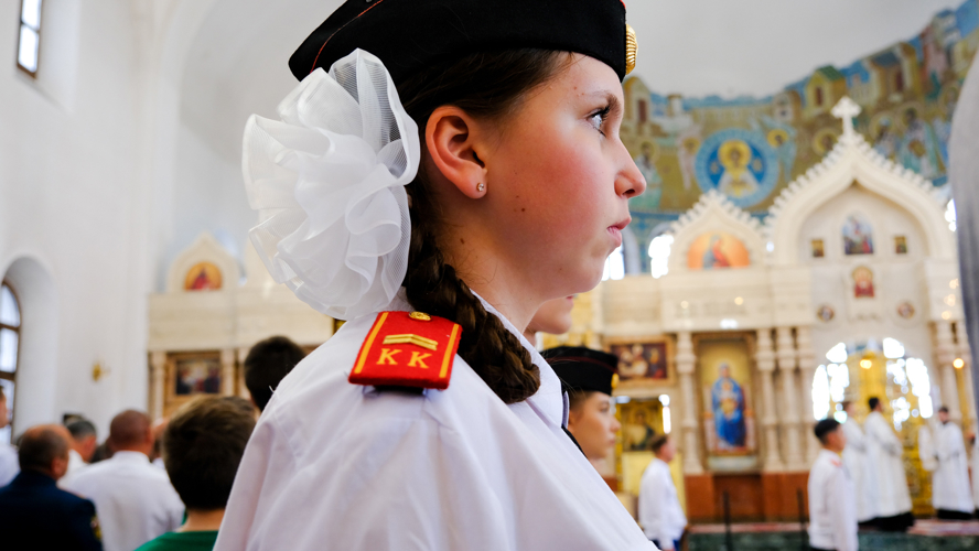 Росгвардейцы приняли участие в молебне святителю Тихону в Йошкар-Оле