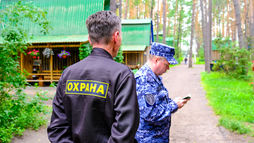 Росгвардейцы проверяют безопасность детских лагерей в Марий Эл