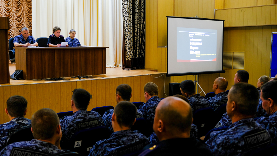 Техническая конференция для сотрудников и военнослужащих Росгвардии Марий Эл: акцент на безопасности дорожного движения 