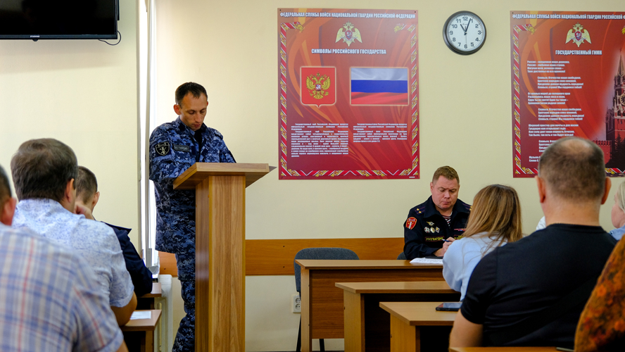 В Йошкар-Оле состоялось заседание координационного совета регионального управления Росгвардии по вопросам частной охранной деятельности 