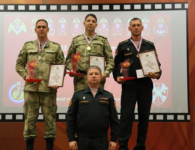 Офицер Росгвардии из Марий Эл занял первое место на Чемпионате ВНГ РФ по пожарно-спасательному спорту