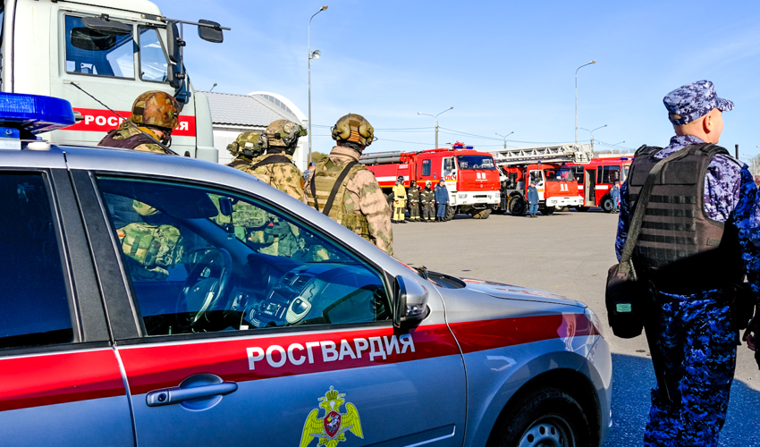 Силы Росгвардии в Марий Эл приняли участие в масштабных командно-штабных учениях