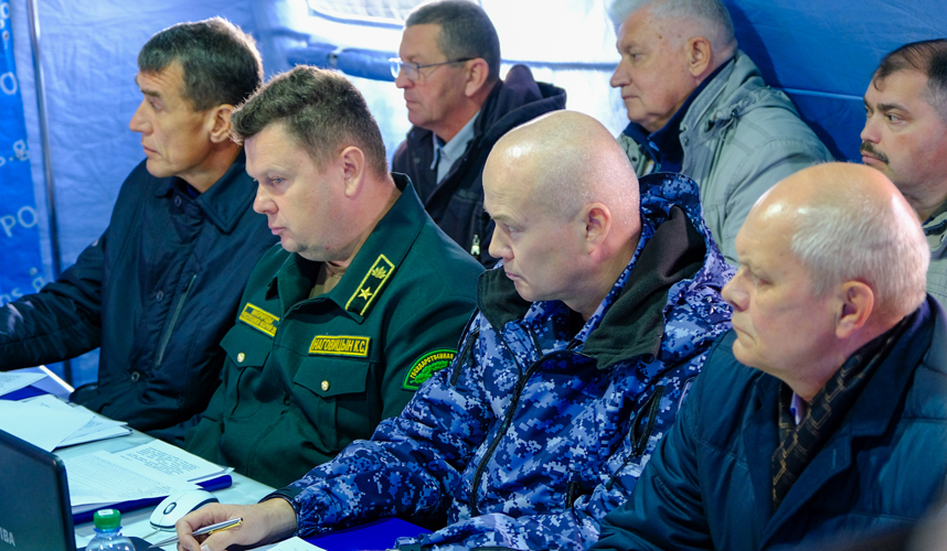 Силы Росгвардии в Марий Эл приняли участие в масштабных командно-штабных учениях