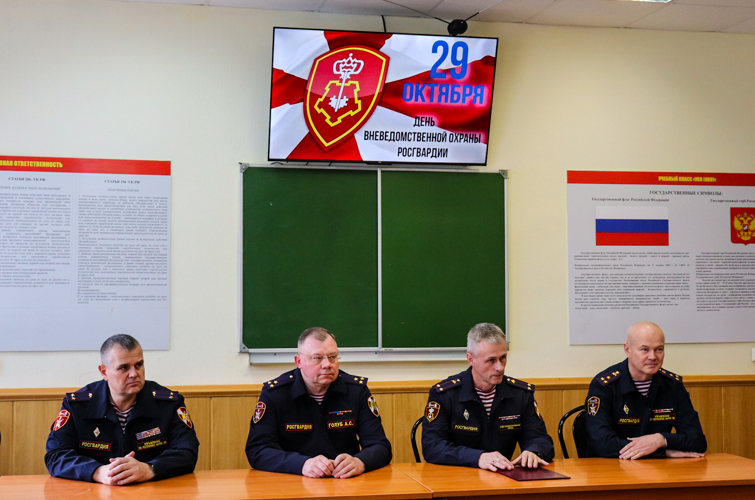 Вневедомственная охрана Росгвардии по Республике Марий Эл отметила 73-ю годовщину со дня образования