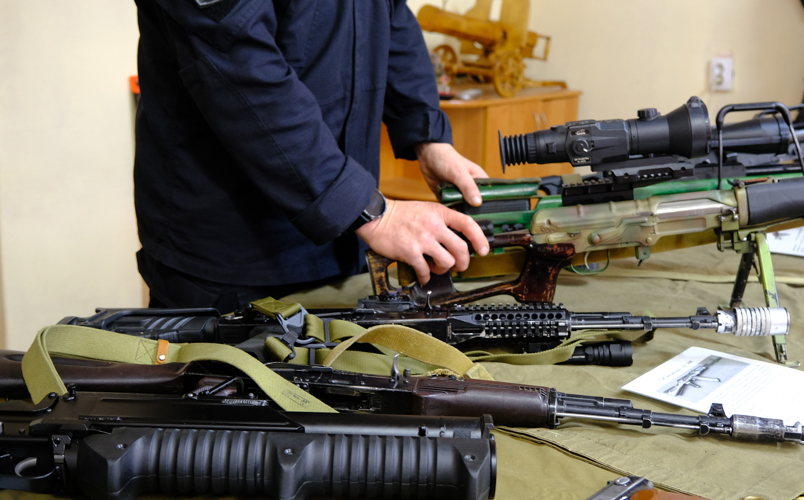 Студенты Йошкар-Олинского колледжа познакомились со службой в Росгвардии