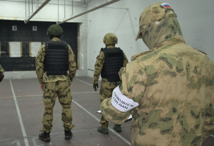 Сотрудник ОМОН «Таир» Управления Росгвардии по Республике Марий Эл прошел интенсивную подготовку на сборах в Тольятти
