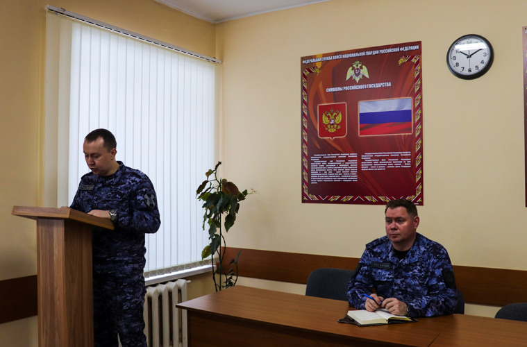 Обеспечение безопасности в период новогодних праздников обсудили в Росгвардии Марий Эл
