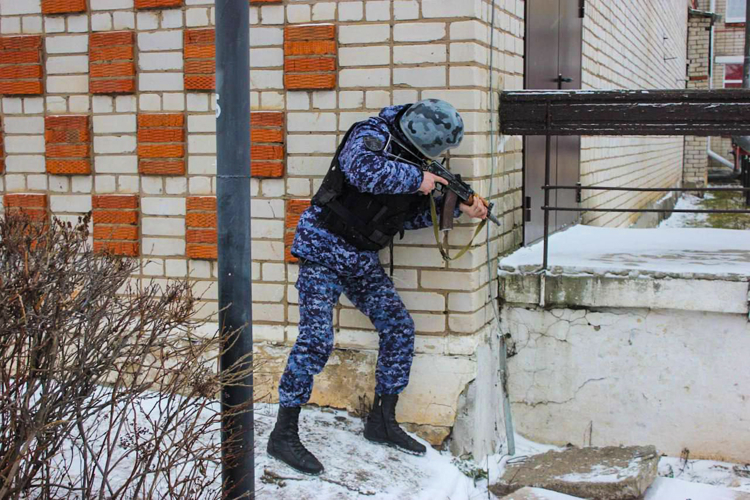 Сотрудники Росгвардии приняли участие в межведомственном командно-штабном учении в Марий Эл