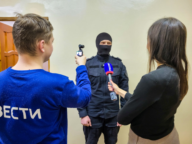 СОБР «Берсерк» Росгвардии в Марий Эл открыл двери для журналистов в преддверии профессионального праздника