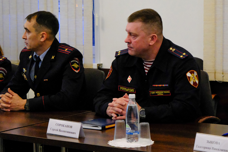 Представитель Росгвардии в Марий Эл принял участие в открытой дискуссии по вопросам подготовки кадров для правоохранительных органов 