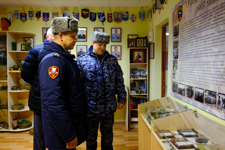 Заместитель командующего Приволжским ордена Жукова округом Росгвардии проверил подразделения ведомства в Республике Марий Эл