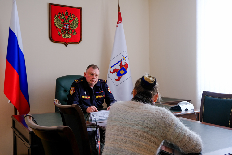 Начальник Управления Росгвардии по Республике Марий Эл провел личный прием граждан в приемной Президента Российской Федерации