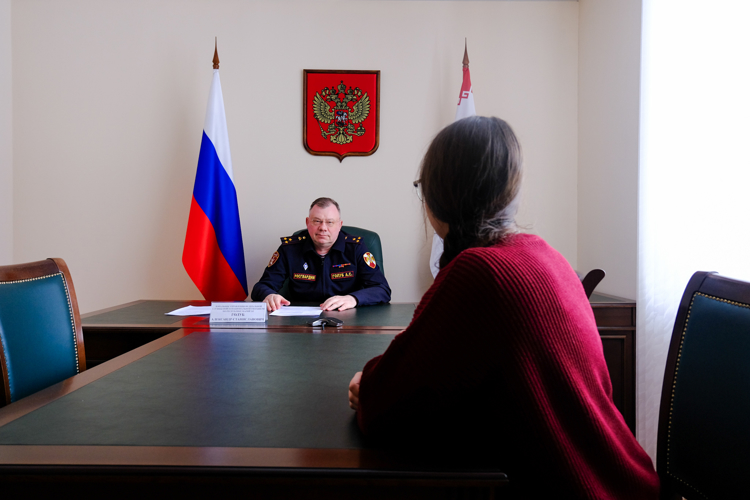 Начальник Управления Росгвардии по Республике Марий Эл провел личный прием граждан в приемной Президента Российской Федерации