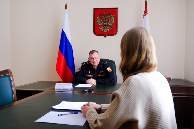 Начальник Управления Росгвардии по Республике Марий Эл провел личный прием граждан в приемной Президента Российской Федерации