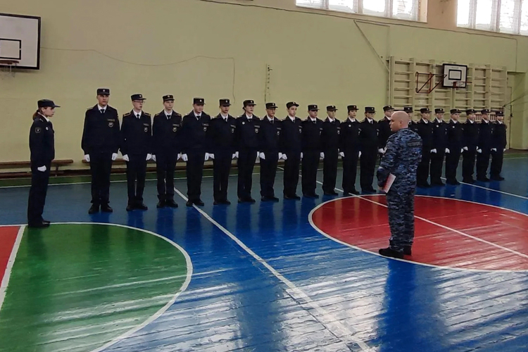 Представитель Управления Росгвардии по Республике Марий Эл принял участие в смотре строя и песни кадетских классов