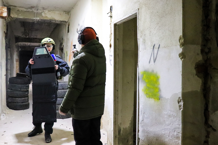 СОБР «Берсерк» Росгвардии в Марий Эл открыл двери для журналистов в преддверии профессионального праздника