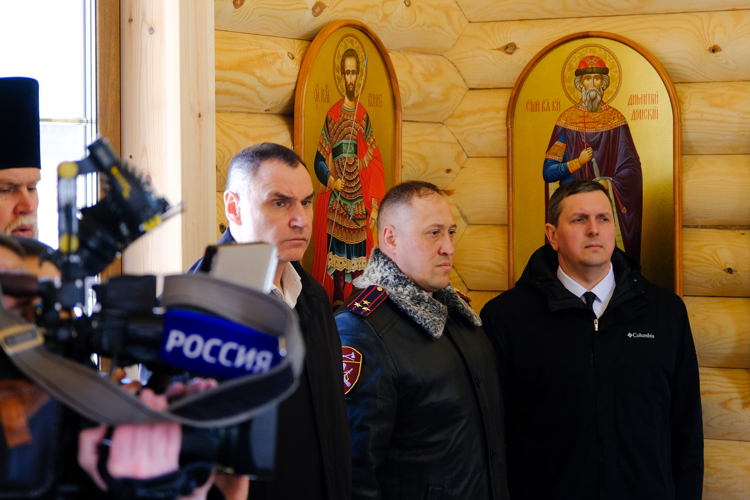 В Управлении Росгвардии по Республике Марий Эл освящена часовня в честь небесного покровителя ведомства