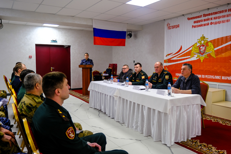 В Йошкар-Оле состоялся брифинг, посвященный проведению Чемпионата Приволжского ордена Жукова округа войск национальной гвардии по шахматам