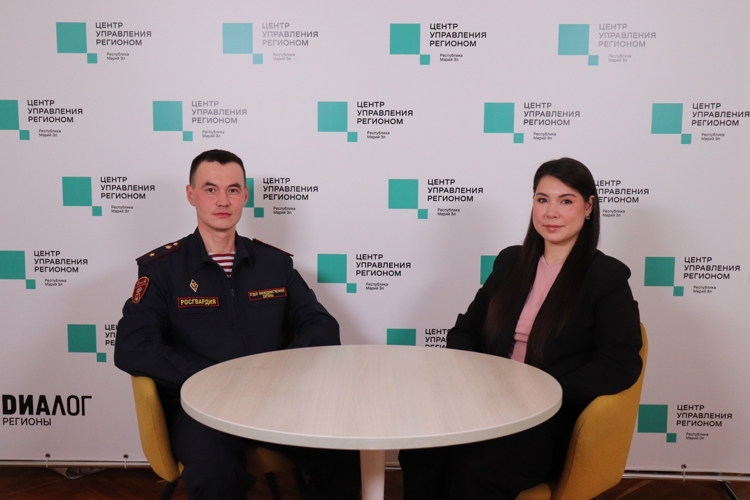 В ЦУР Марий Эл обсудили вопросы безопасности имущества граждан в преддверии отпускного сезона с представителем Росгвардии