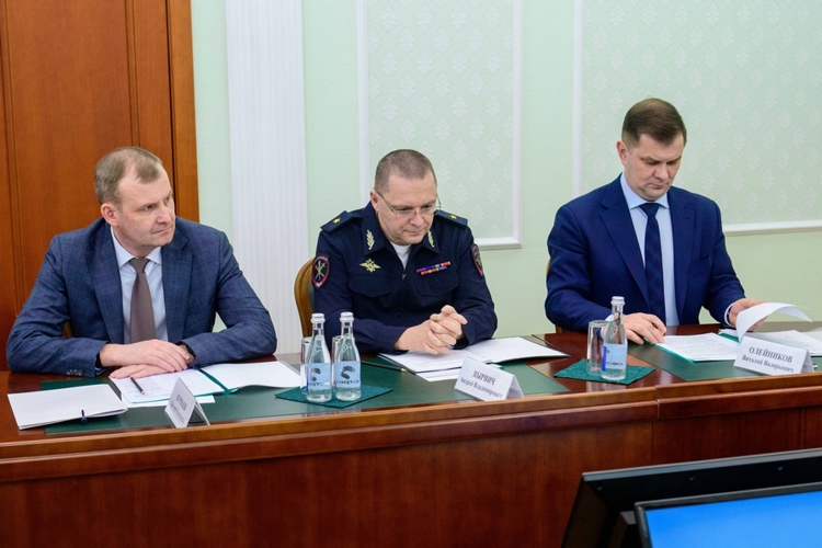 В Йошкар-Оле врио начальника территориального управления Росгвардии принял участие в заседании Антитеррористической комиссии 