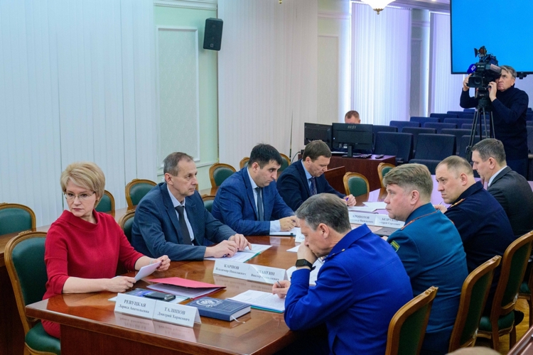 В Йошкар-Оле врио начальника территориального управления Росгвардии принял участие в заседании Антитеррористической комиссии 