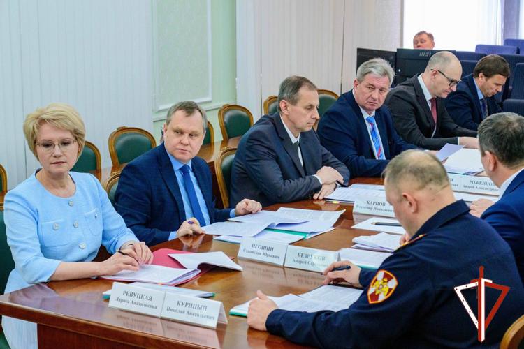 В Йошкар-Оле врио начальника территориального управления Росгвардии принял участие в заседании Антитеррористической комиссии 