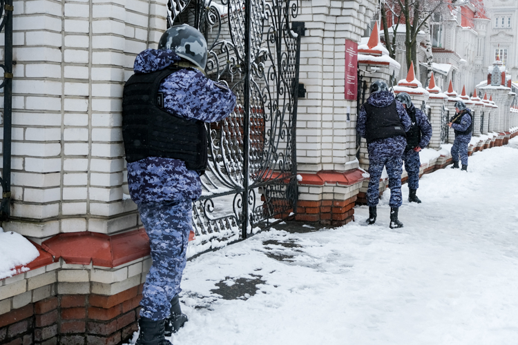 Росгвардейцы Марий Эл выполнили поставленные задачи в ходе всероссийских учений в образовательных организациях