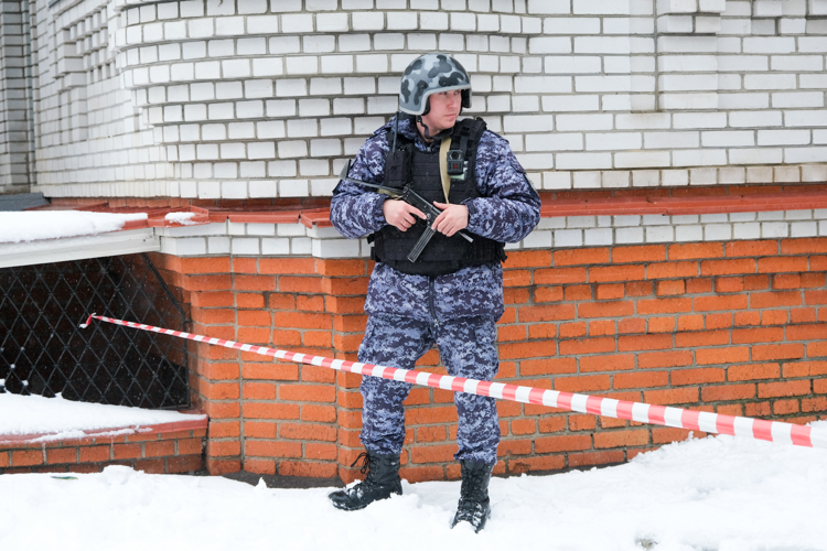 Росгвардейцы Марий Эл выполнили поставленные задачи в ходе всероссийских учений в образовательных организациях