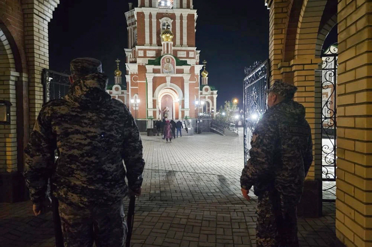 В Марий Эл росгвардейцы обеспечили правопорядок в период пасхальных торжеств
