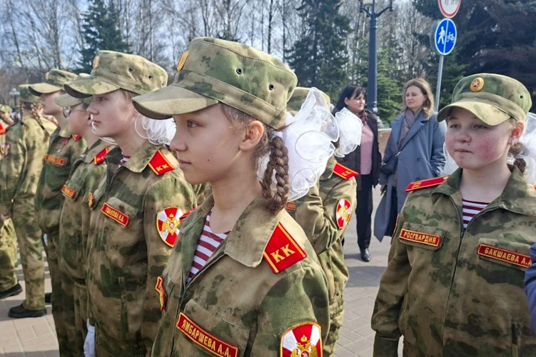 В Йошкар-Оле кадеты Росгвардии стали победителями городского конкурса строя и песни