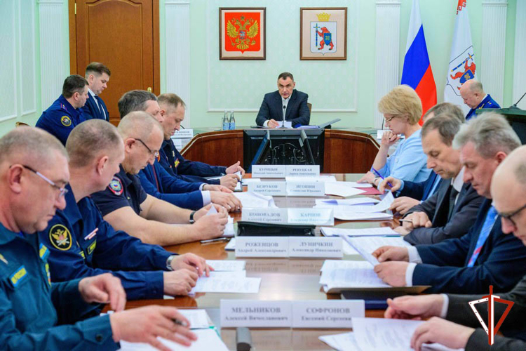 В Йошкар-Оле врио начальника территориального управления Росгвардии принял участие в заседании Антитеррористической комиссии 