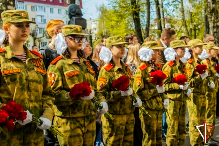 В Йошкар-Оле кадеты Росгвардии Гимназии №14 заступили на «Вахту памяти» 