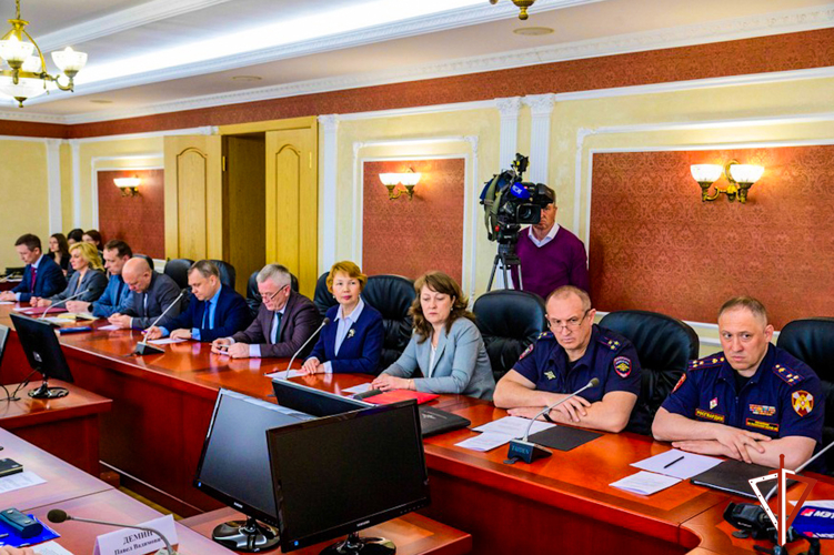 Представитель Росгвардии принял участие в заседании Правительственной комиссии по реализации Концепции государственной национальной политики Республики Марий Эл