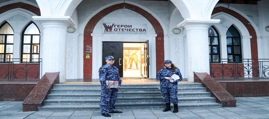 Росгвардейцы приняли участие во всероссийской акции «Ночь музеев» в Республике Марий  Эл (видео)
