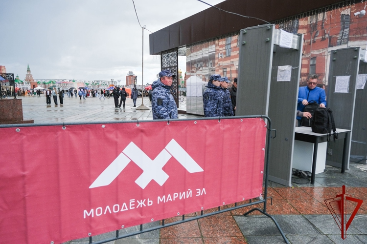 При участии Росгвардии обеспечен правопорядок в Республике Марий Эл во время празднования Дня молодежи