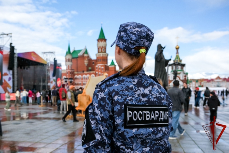 При участии Росгвардии обеспечен правопорядок в Республике Марий Эл во время празднования Дня молодежи