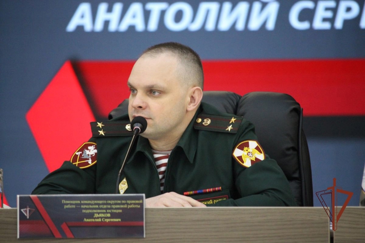 Представитель регионального управления Росгвардии принял участие в учебно-методическом сборе руководителей правовых подразделений Приволжского ордена Жукова округа 
