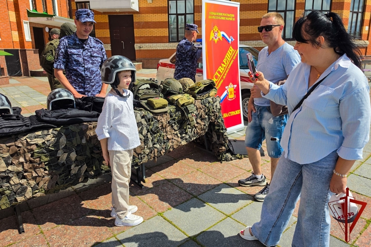 Управление Росгвардии по Республике Марий Эл продолжает знакомить граждан со службой в войсках национальной гвардии