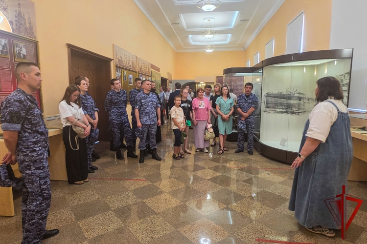 В Музее истории Православия прошло духовно-просветительское мероприятие для личного состава Управления Росгвардии по Республике Марий Эл