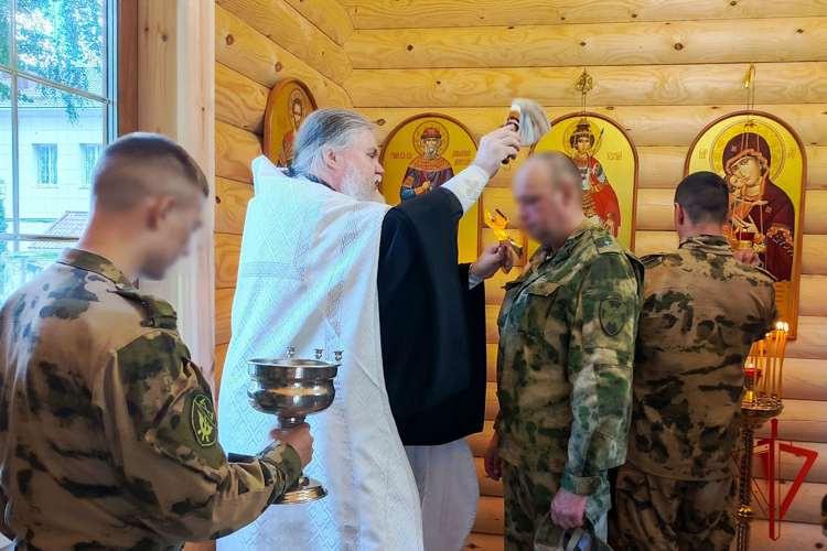 В часовне Управления Росгвардии по Республике Марий Эл прошел молебен для сотрудников спецподразделений
