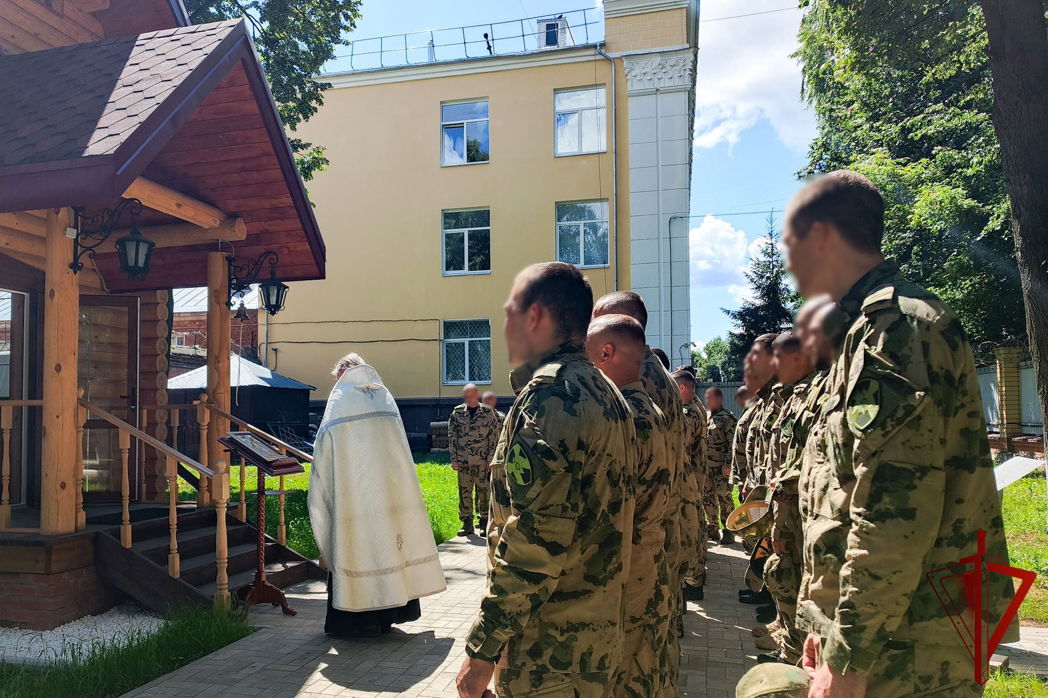 В часовне Управления Росгвардии по Республике Марий Эл прошел молебен для сотрудников спецподразделений