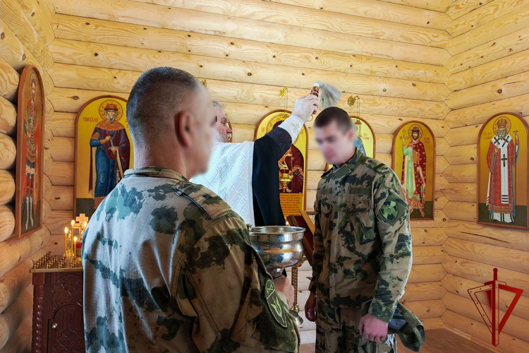 В часовне Управления Росгвардии по Республике Марий Эл прошел молебен для сотрудников спецподразделений