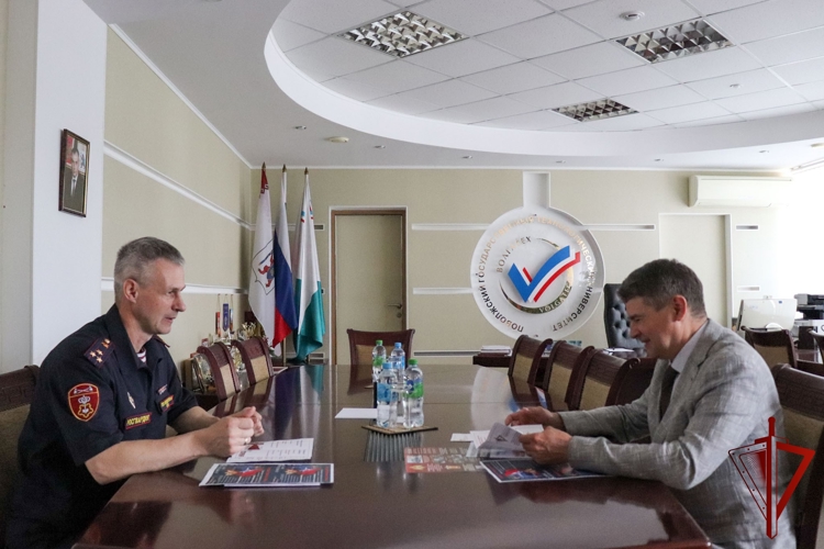 В Волгатехе обсудили новые механизмы кадрового взаимодействия с Управлением Росгвардии по Республике Марий Эл