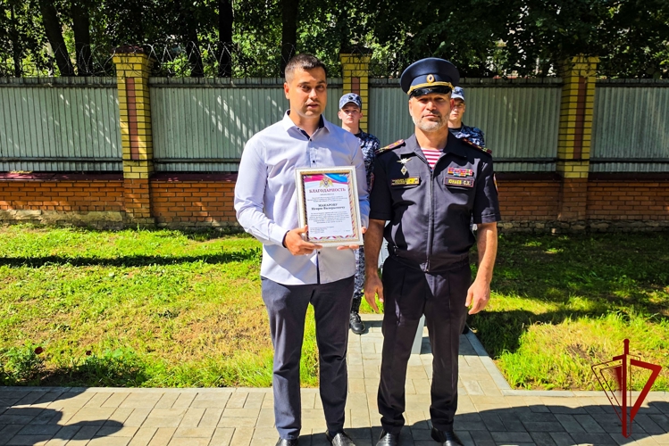 В Управлении Росгвардии по Республике Марий Эл состоялась церемония закладки капсулы памяти (видео)