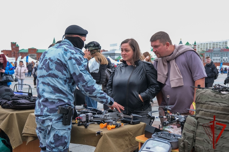 В Марий Эл росгвардейцы провели агитационное мероприятие на празднике ГТО (видео)