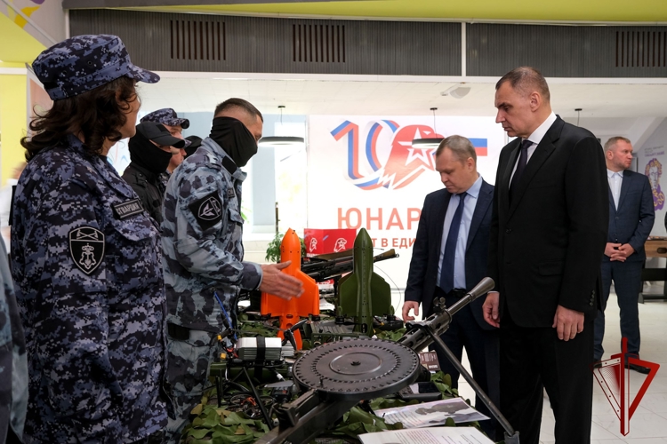 Представители Росгвардии приняли участие в юбилейном X Слёте регионального отделения «Юнармии» в Марий Эл (видео)