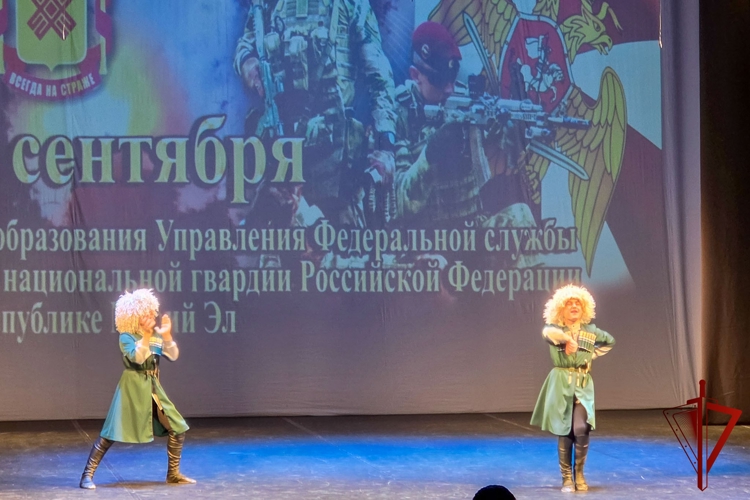 В Йошкар-Оле состоялось торжественное мероприятие, посвящённое 10-летию Управления Росгвардии по Республике Марий Эл (видео)